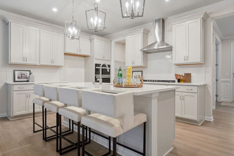 Furnished interior view inside a new home in Roseshire Chase, Huntersville (Image 5).