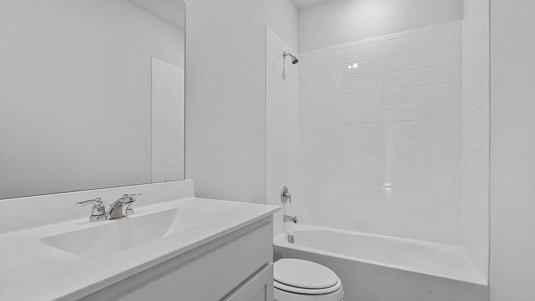 Furnished interior view inside a new home in Lankford Farms, Cleburne (Image 8).