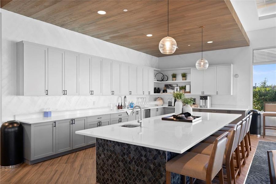 Furnished interior view inside a new home in Esplanade at Wiregrass Ranch, Wesley Chapel (Image 50).