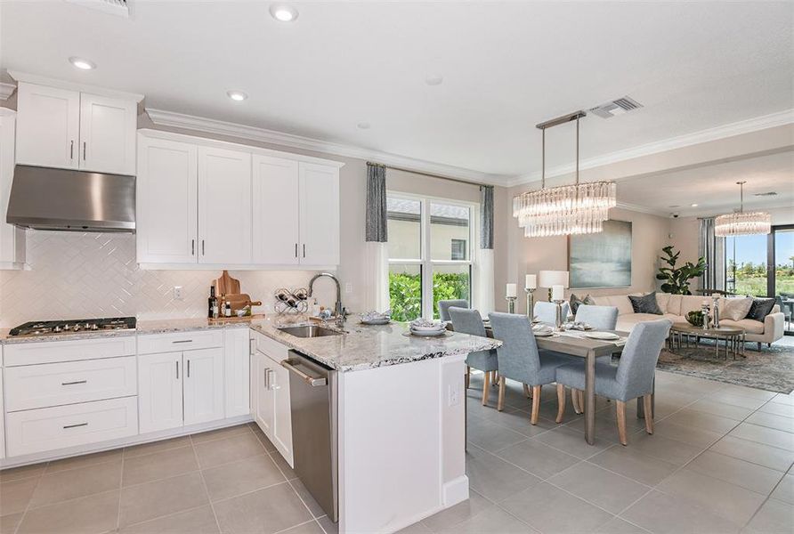 Furnished interior view inside a new home in Skye Ranch Community Group Page, Sarasota (Image 34). Furnished interior view inside a new home in Skye Ranch Community Group Page, Sarasota (Image 34).