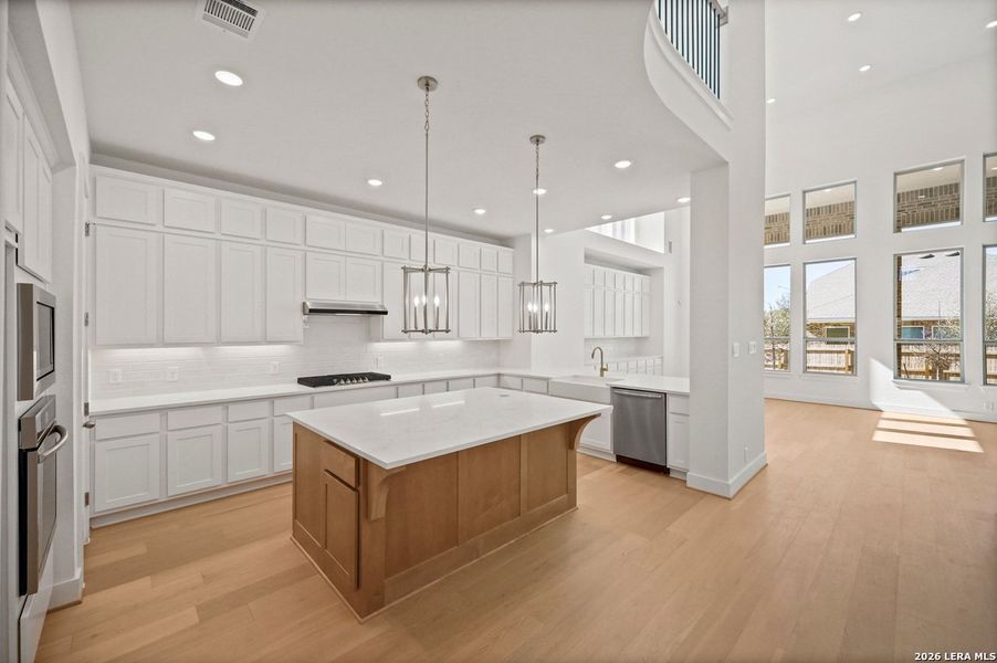 Furnished interior view inside a new home in Davis Ranch, San Antonio (Image 8).