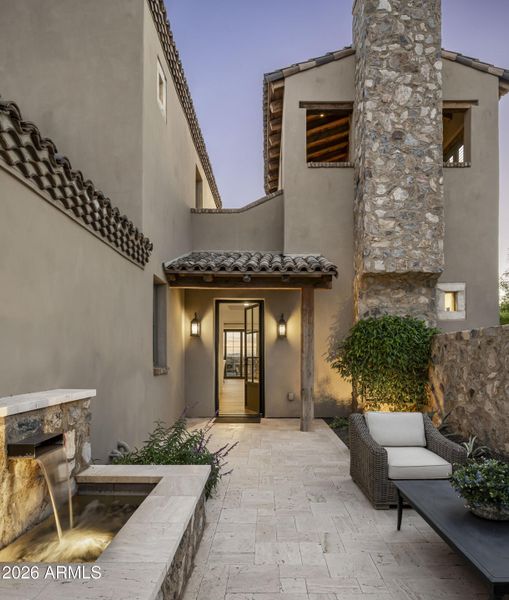 Entrance Courtyard Entrance Courtyard