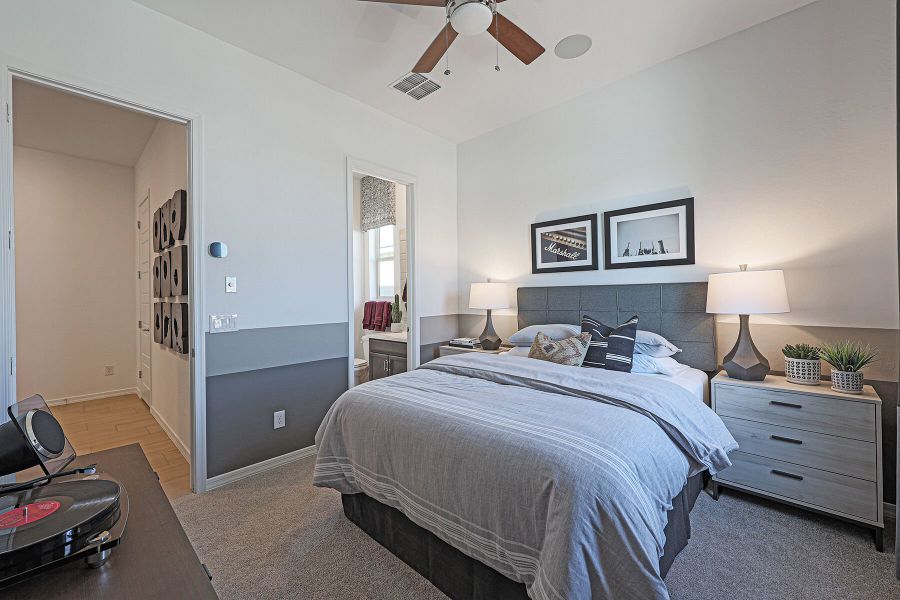Representative furnished interior of a home built from the Mercury by Mattamy Homes in Pinnacle at San Tan Heights, San Tan Valley (Image 29).