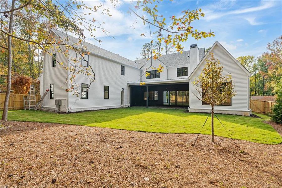 Exterior details and patio area of a home in , Alpharetta (Image 3).