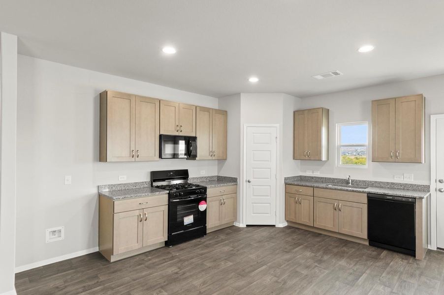 Furnished interior view inside a new home in Cloverleaf, Austin (Image 10).