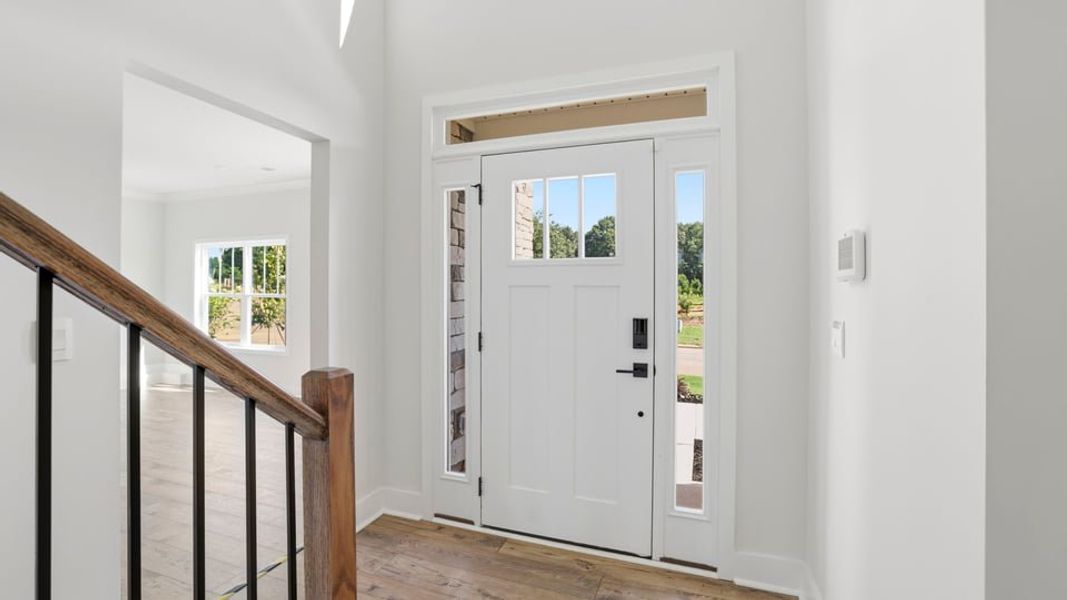 Spacious, unfurnished interior of a new home in Adams Glen, Greenville (Image 24). Spacious, unfurnished interior of a new home in Adams Glen, Greenville (Image 24).