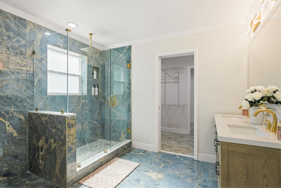 Furnished interior view inside a new home in , Tampa (Image 10).