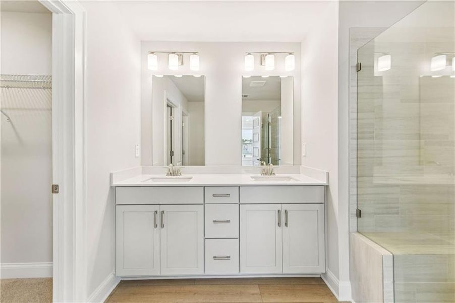 Furnished interior view inside a new home in Martin Springs - Highland Series, Lawrenceville (Image 6).