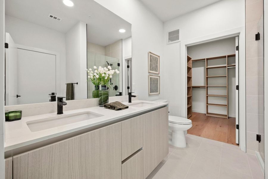 Furnished interior view inside a new home in , Austin (Image 24).
