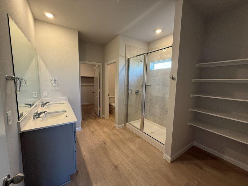 Furnished interior view inside a new home in Midtown Reserve, College Station (Image 3). Furnished interior view inside a new home in Midtown Reserve, College Station (Image 3).