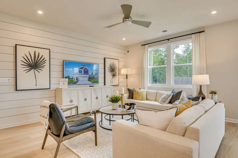 Representative furnished interior of a home built from the The Jefferson by Stanley Martin Homes in Clairmont, Charlotte (Image 13).