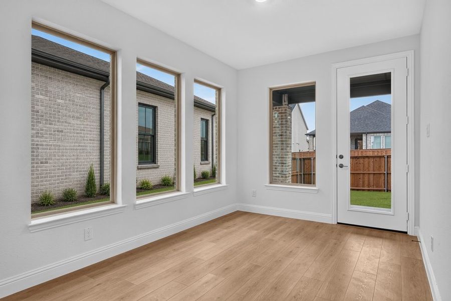 Spacious, unfurnished interior of a new home in The Ranch at Uptown Celina, Celina (Image 16). Spacious, unfurnished interior of a new home in The Ranch at Uptown Celina, Celina (Image 16).