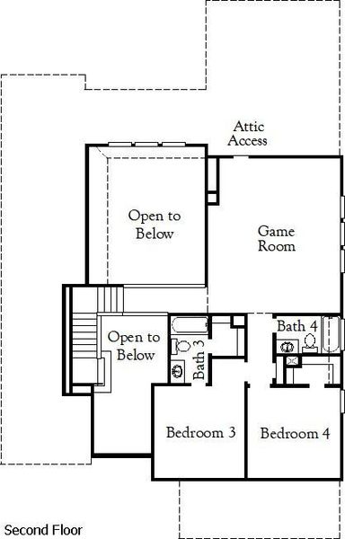 2nd Floorplan - Representative Photo 2nd Floorplan - Representative Photo
