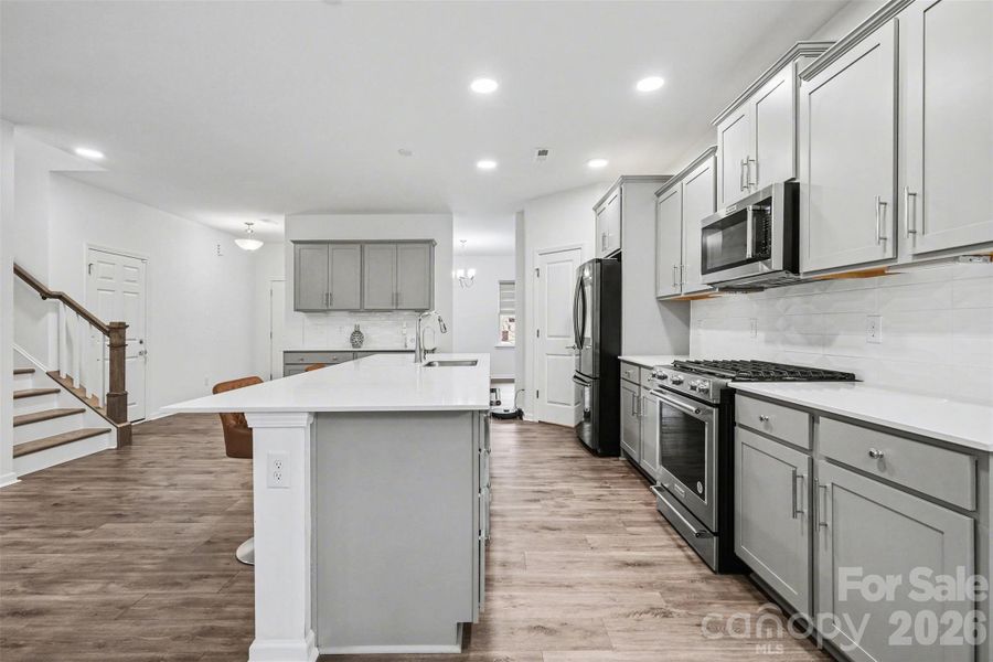 Furnished interior view inside a new home in , Charlotte (Image 12).