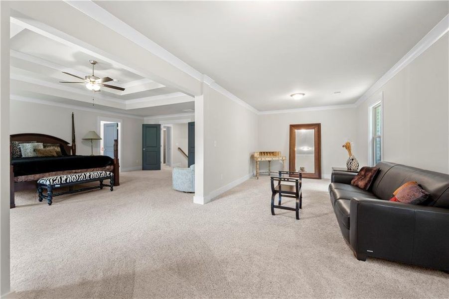 Furnished interior view inside a new home in , Fairburn (Image 30). Furnished interior view inside a new home in , Fairburn (Image 30).