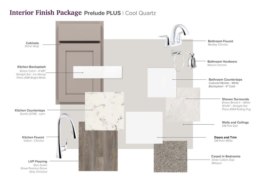 SA Interior Packages Prelude PLUS - Cool - Gray Cab - Quartz Lyra