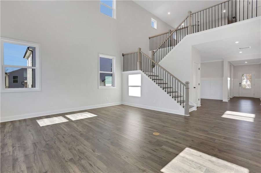 Spacious, unfurnished interior of a new home in Hillside Manor, Powder Springs (Image 22).