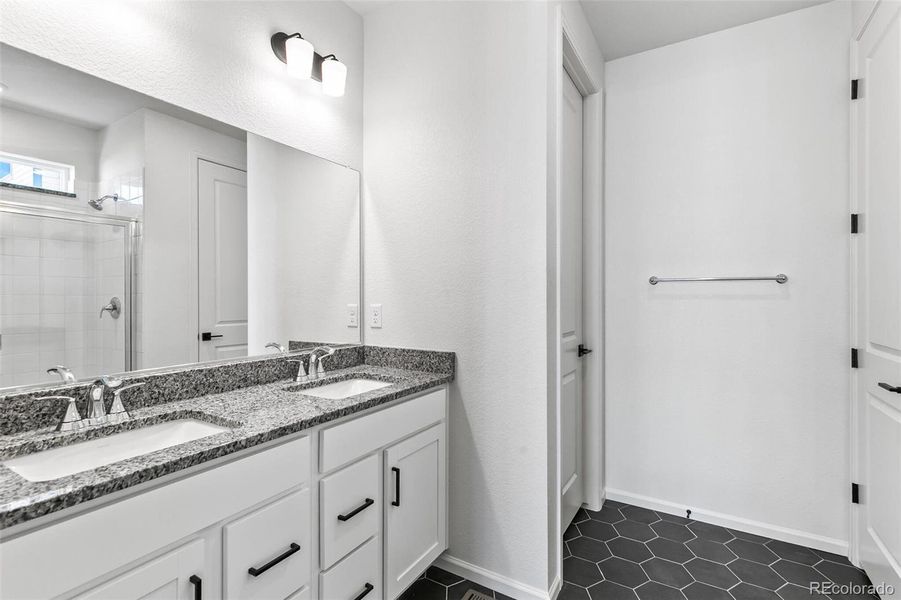 Furnished interior view inside a new home in Legato, Commerce City (Image 16).