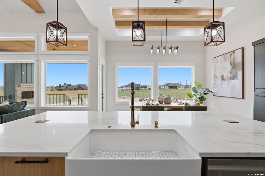 Furnished interior view inside a new home in , La Vernia (Image 13).