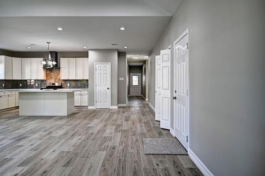 Hallway Leading to Bedrooms