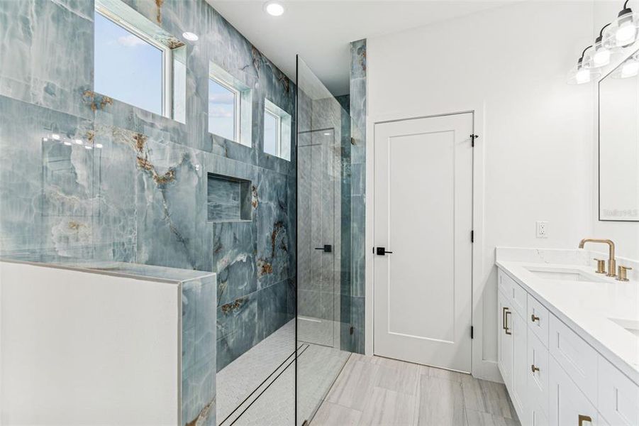 Furnished interior view inside a new home in , Tampa (Image 17).