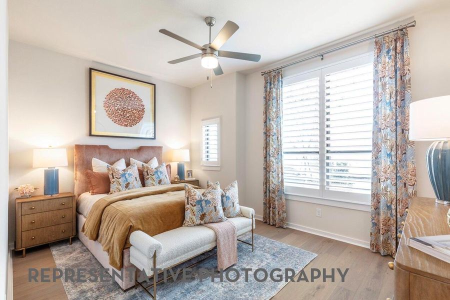 Downstairs Secondary Bedroom w/ Ensuite Bath