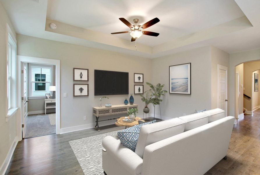 Furnished interior view inside a new home in Indigo Place, North Charleston (Image 6).