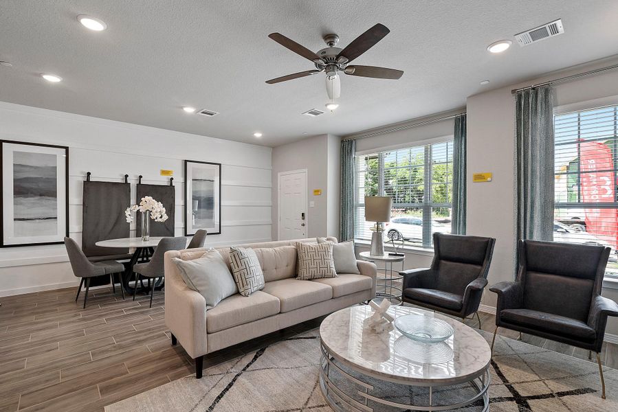 Crockett Floor Plan Representative