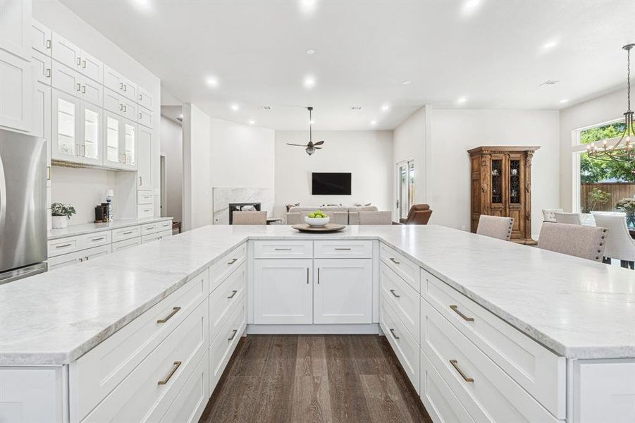 Furnished interior view inside a new home in , Highland Village (Image 11).