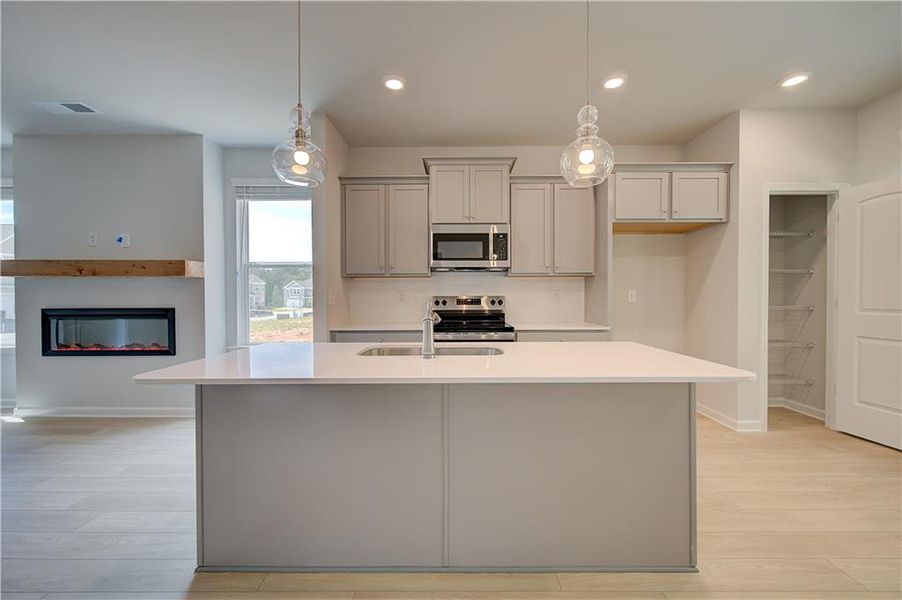 Furnished interior view inside a new home in Westminster, Covington (Image 7).