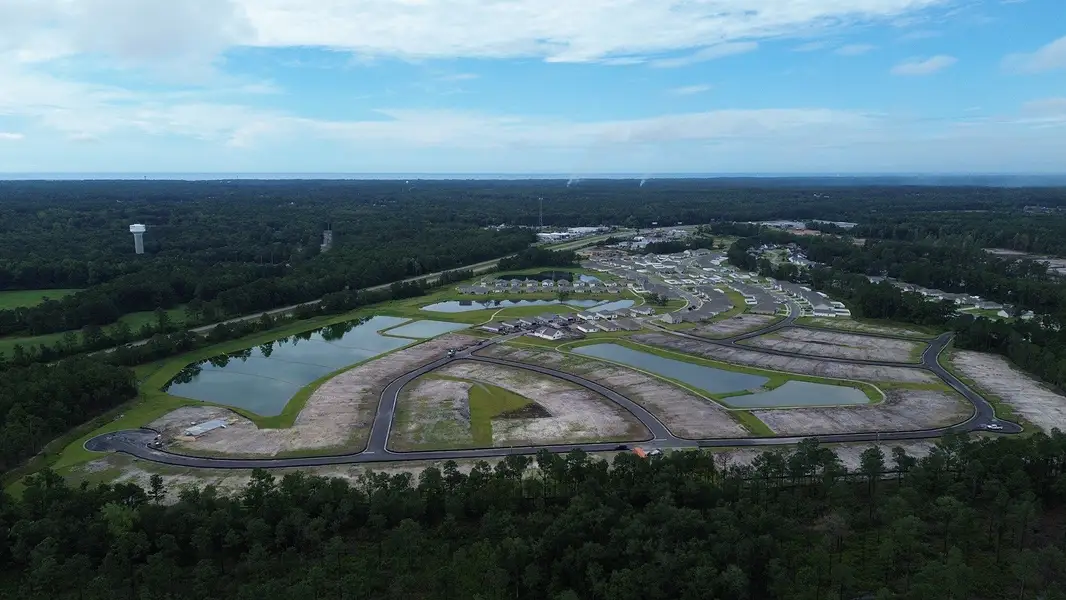 Site preparation for new homesites in The Meadows at Wildwood Village, Shallotte (Image 12).