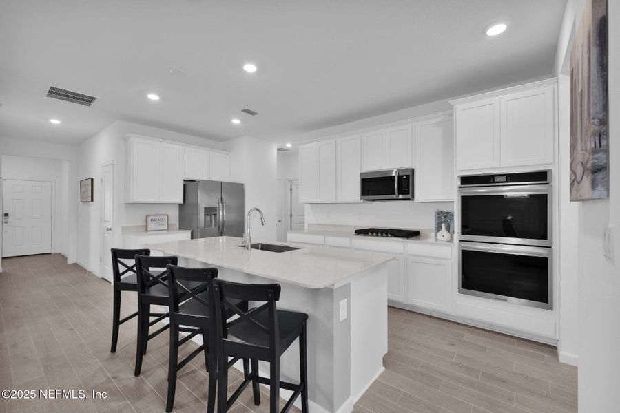 Furnished interior view inside a new home in , St. Johns (Image 9). Furnished interior view inside a new home in , St. Johns (Image 9).