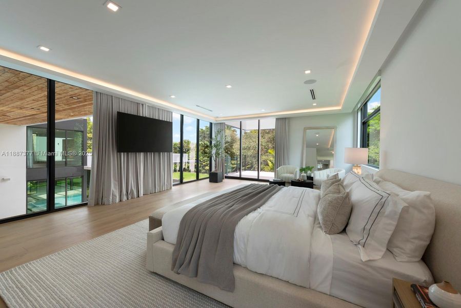 Furnished interior view inside a new home in , Pinecrest (Image 30).