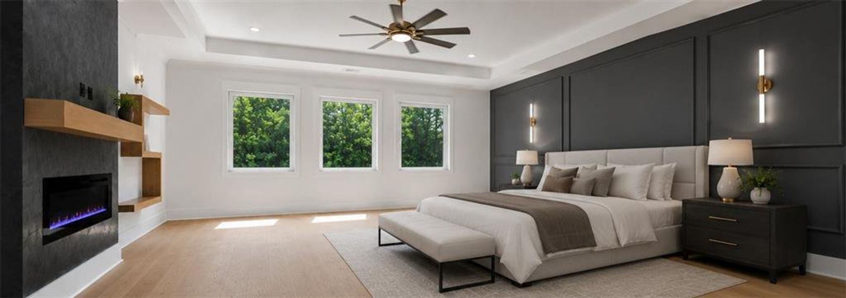Furnished interior view inside a new home in , Lawrenceville (Image 7).