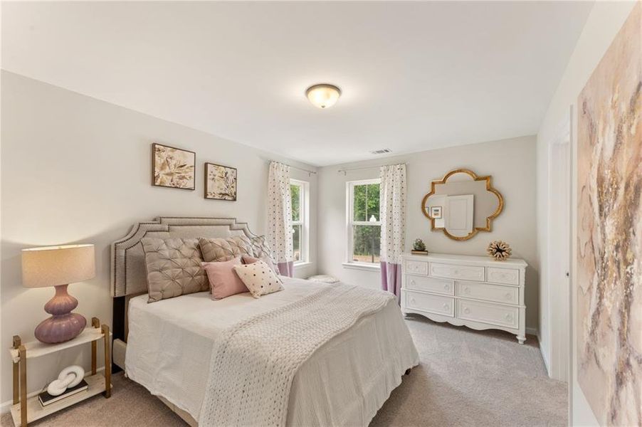 Furnished interior view inside a new home in , Buford (Image 13).