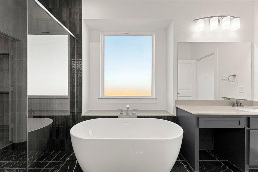 Furnished interior view inside a new home in Edgewood Creek, Celina (Image 9).