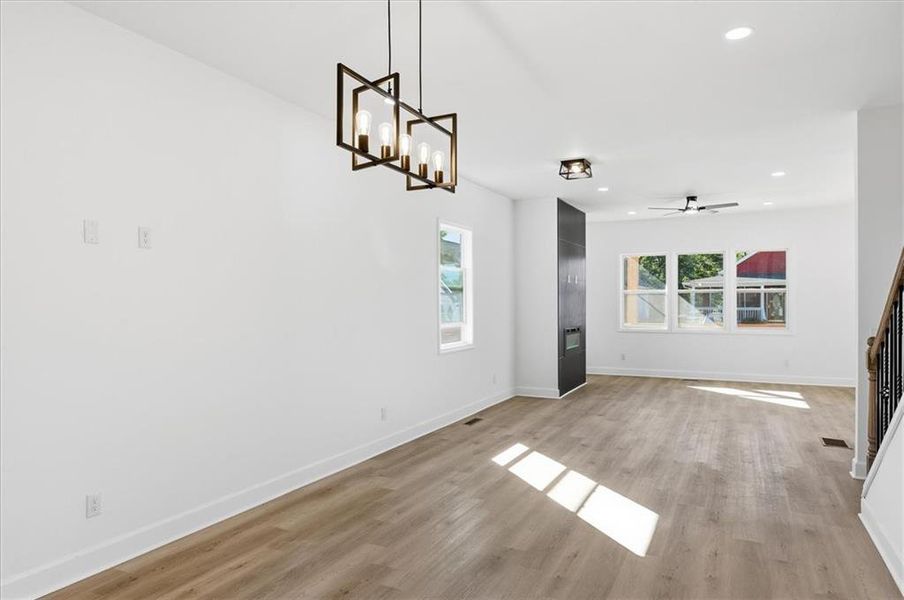 Spacious, unfurnished interior of a new home in , Atlanta (Image 59).