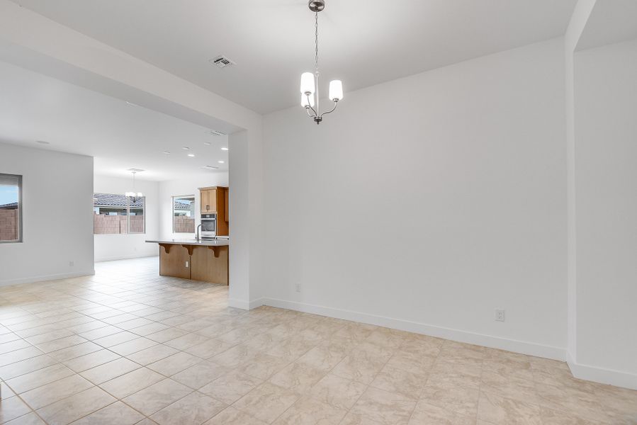 Representative unfurnished interior of a home built from the Bradshaw by Taylor Morrison in Allen Ranches Expedition Collection, Litchfield Park (Image 17). Representative unfurnished interior of a home built from the Bradshaw by Taylor Morrison in Allen Ranches Expedition Collection, Litchfield Park (Image 17).