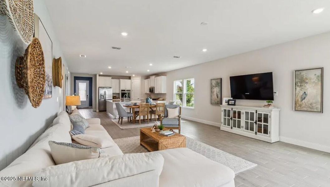Furnished interior view inside a new home in Granary Park, Green Cove Springs (Image 12).