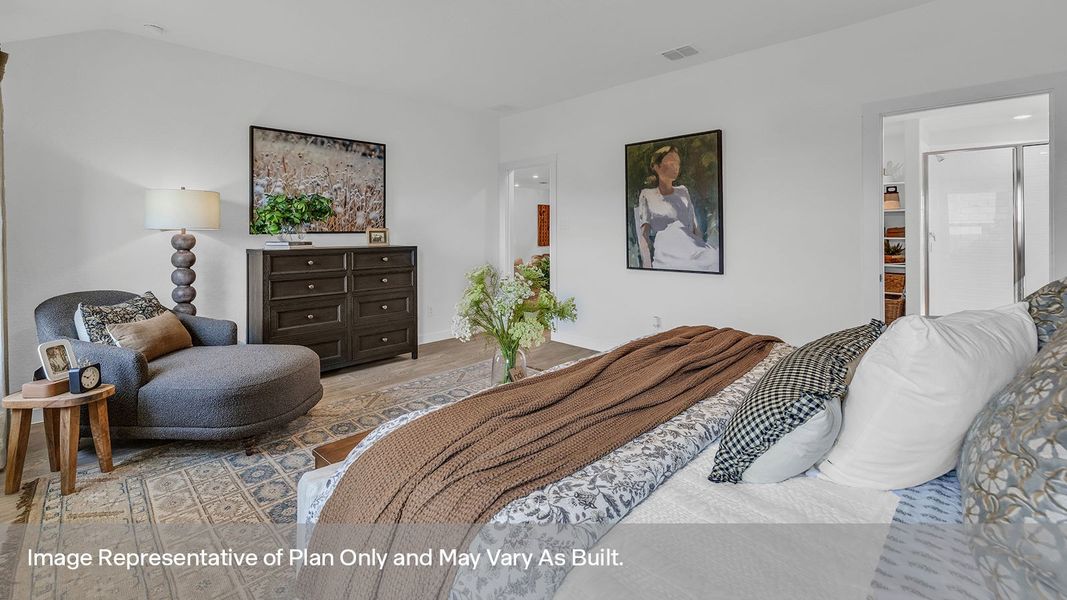 Representative furnished interior of a home built from the The Irving by D.R. Horton in Sonoma Oaks, Fredericksburg (Image 38). Representative furnished interior of a home built from the The Irving by D.R. Horton in Sonoma Oaks, Fredericksburg (Image 38).