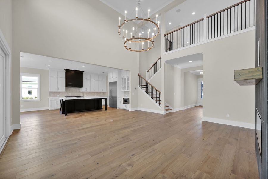 Representative unfurnished interior of a home built from the Seaside by Riverside Homes in Hidden Creek at SilverLeaf, St. Augustine (Image 94). Representative unfurnished interior of a home built from the Seaside by Riverside Homes in Hidden Creek at SilverLeaf, St. Augustine (Image 94).