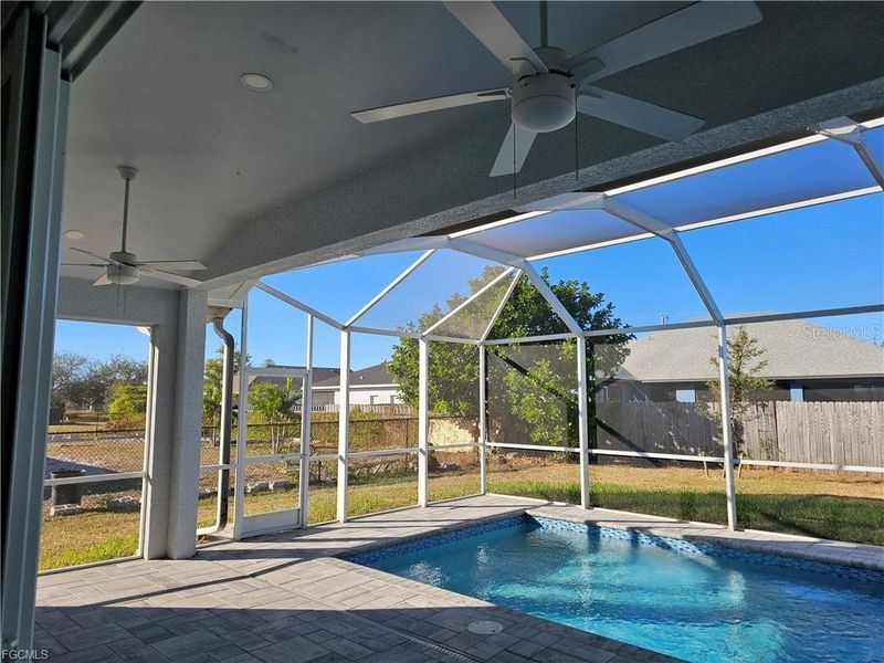 Exterior details and patio area of a home in , Cape Coral (Image 32).