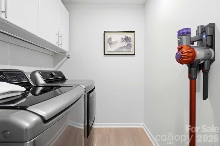Upper level laundry room!