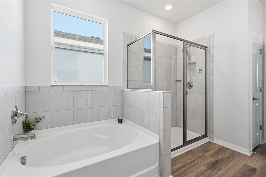 Furnished interior view inside a new home in Silverstone North, Palmetto (Image 14).