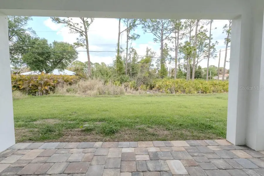 Exterior details and patio area of a home in , North Port (Image 2). Exterior details and patio area of a home in , North Port (Image 2).