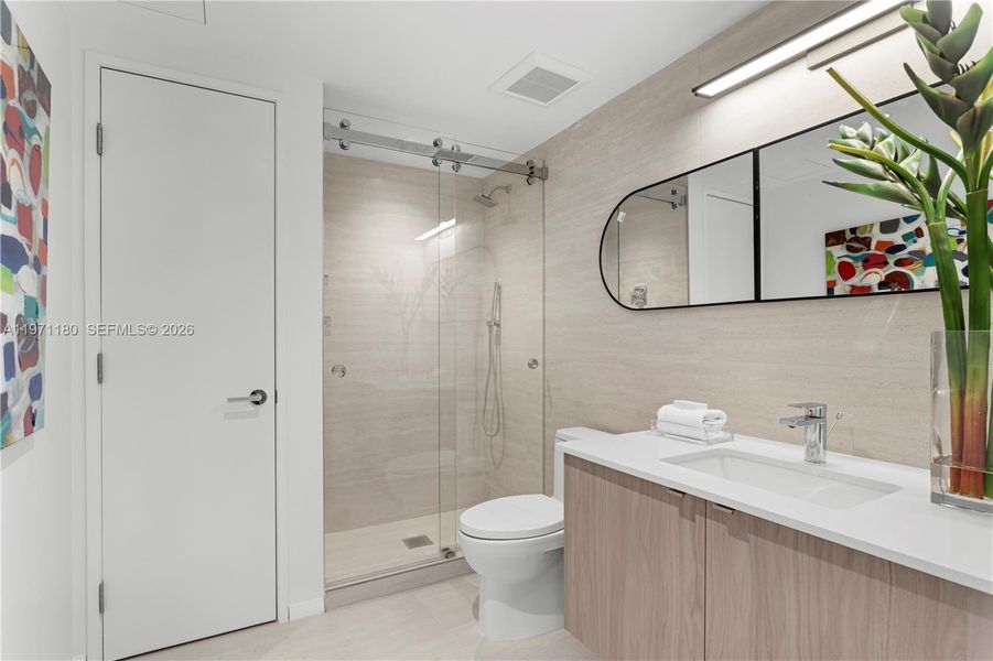 Furnished interior view inside a new home in , Miami (Image 3). Furnished interior view inside a new home in , Miami (Image 3).