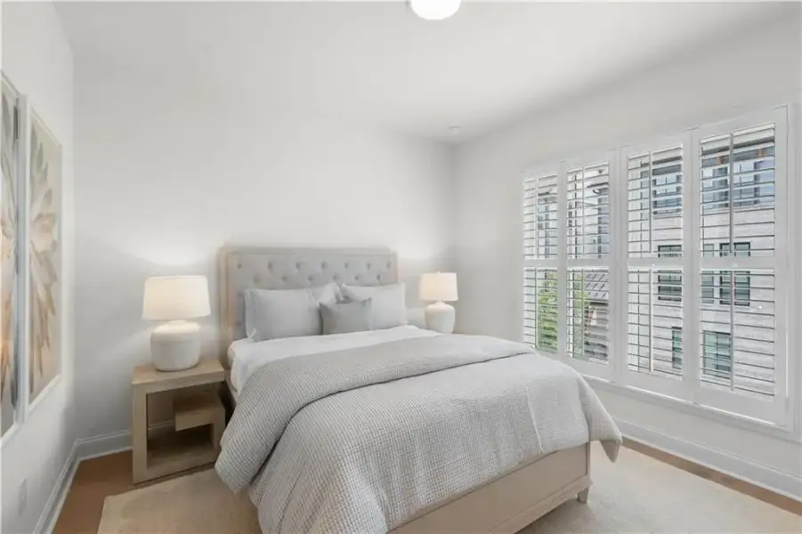 Furnished interior view inside a new home in Park Walke, Alpharetta (Image 24).
