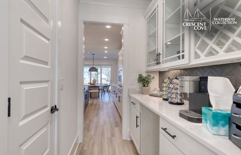 Representative furnished interior of a home built from the Vanderbilt - Waterway Collection by Pulte Homes in Crescent Cove, Myrtle Beach (Image 19).