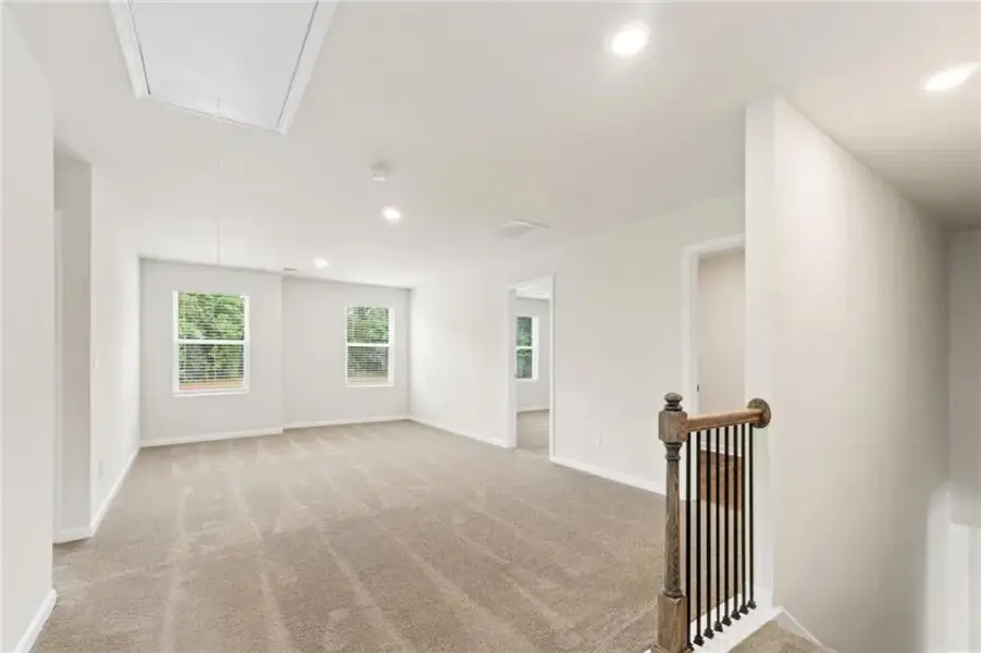 Spacious, unfurnished interior of a new home in Millstone Manor, Conyers (Image 17). Spacious, unfurnished interior of a new home in Millstone Manor, Conyers (Image 17).