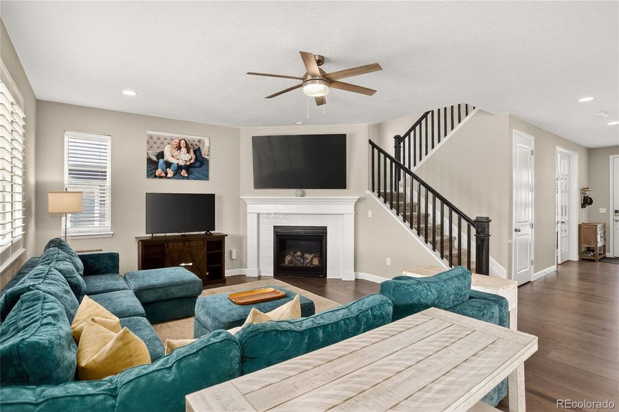 Furnished interior view inside a new home in , Littleton (Image 23).